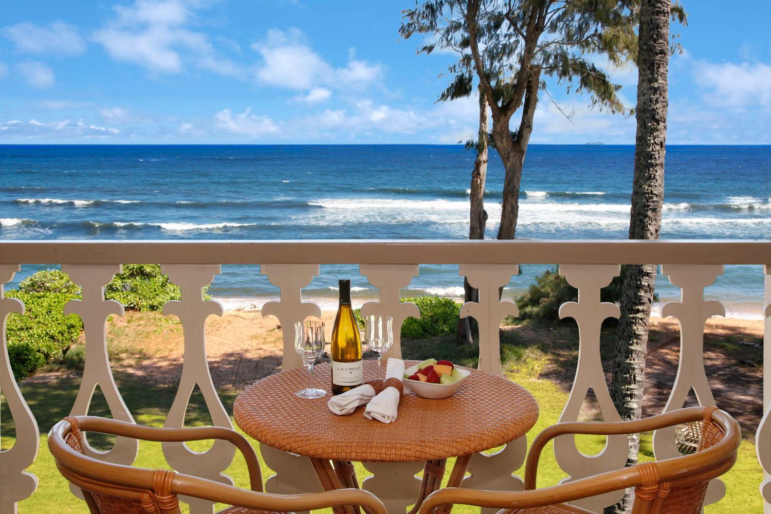 Islander On The Beach 352 Oceanfront *Penthouse* Ac Pool Kapa'a Extérieur photo